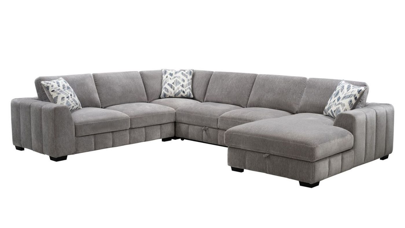 Picture of Sparkle 4-Piece Sectional - Gray