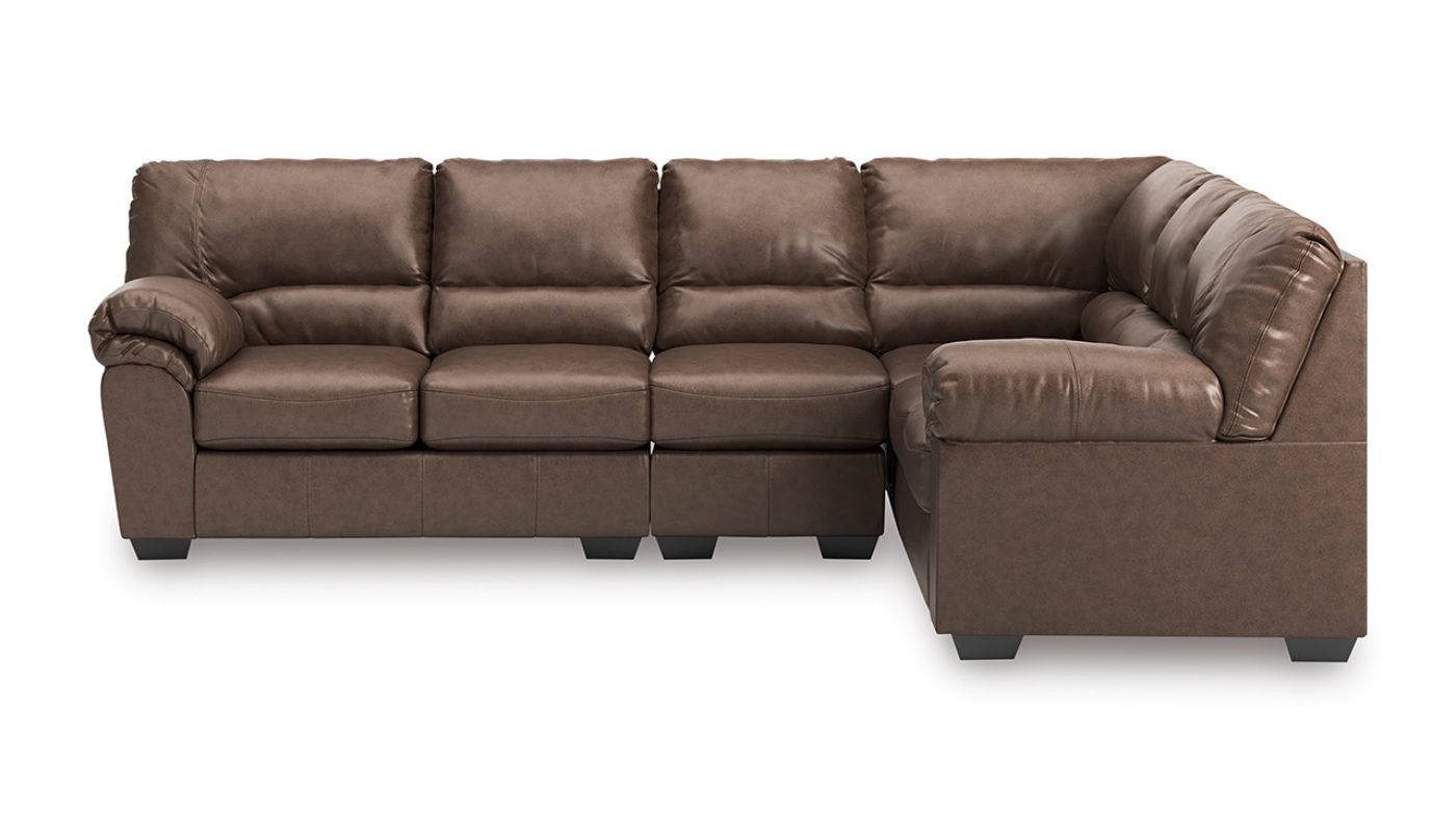 Picture of WillowBend 3-Piece Sectional - Brown