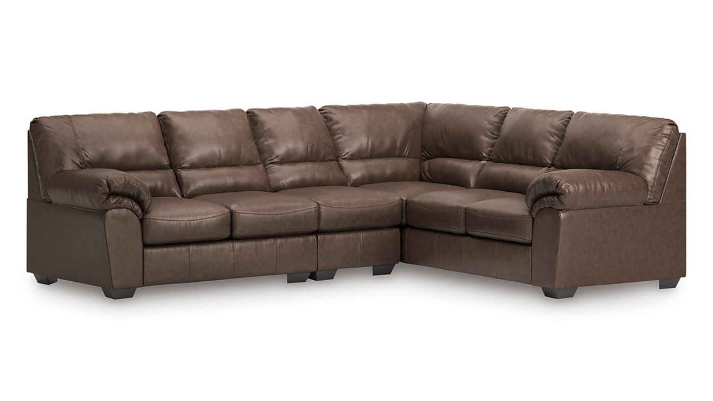 Picture of WillowBend 3-Piece Sectional - Brown