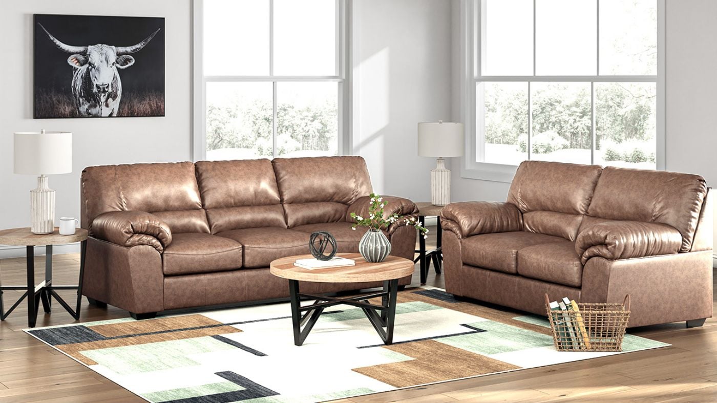 Picture of WillowBend Loveseat - Caramel