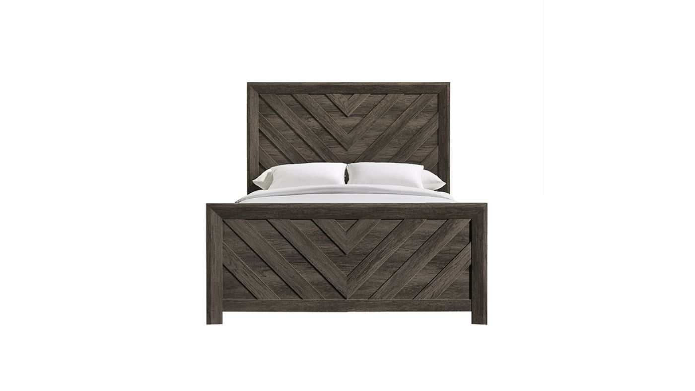 Picture of Eleanor Twin Panel Bed - Gray