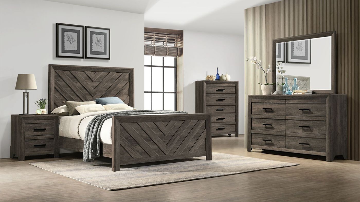Picture of Eleanor Twin Bedroom Set - Gray
