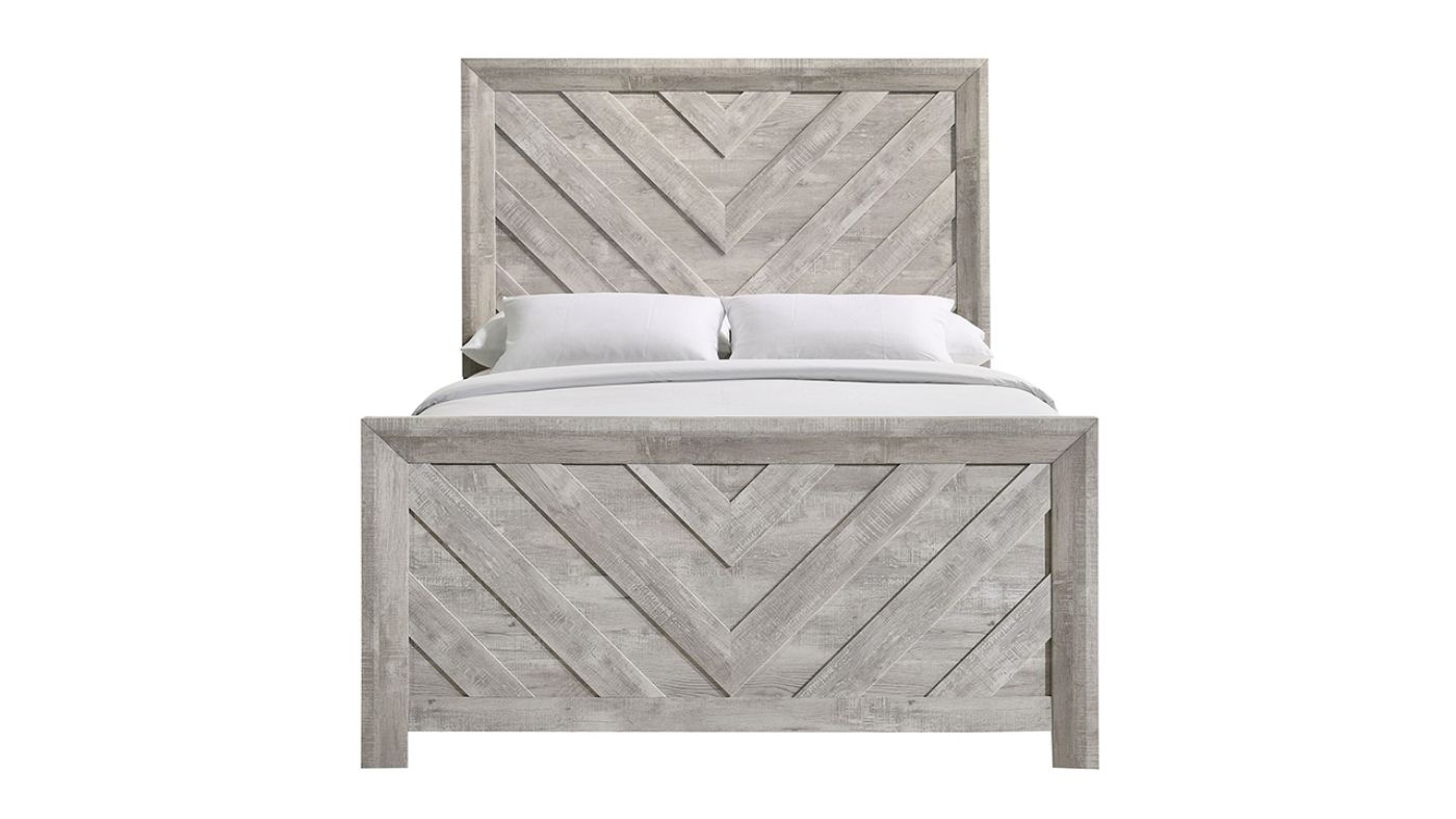 Picture of Eleanor Full Panel Bed - White