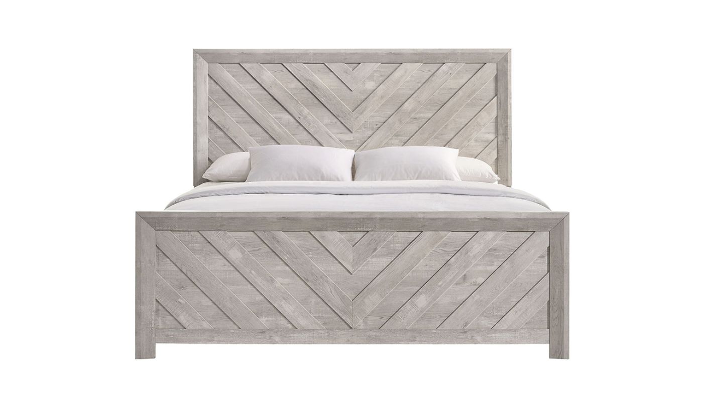 Picture of Eleanor King Panel Bed - White