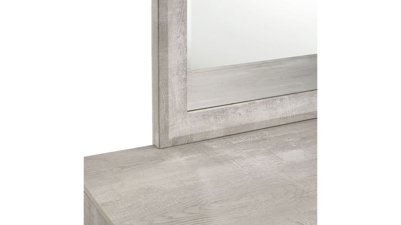 Picture of Eleanor Dresser with Mirror - White