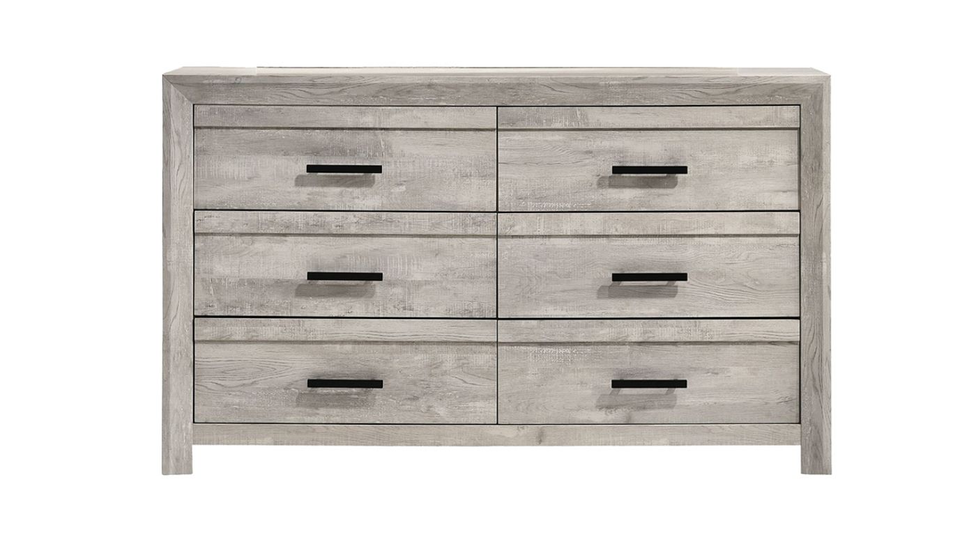 Picture of Eleanor Dresser with Mirror - White