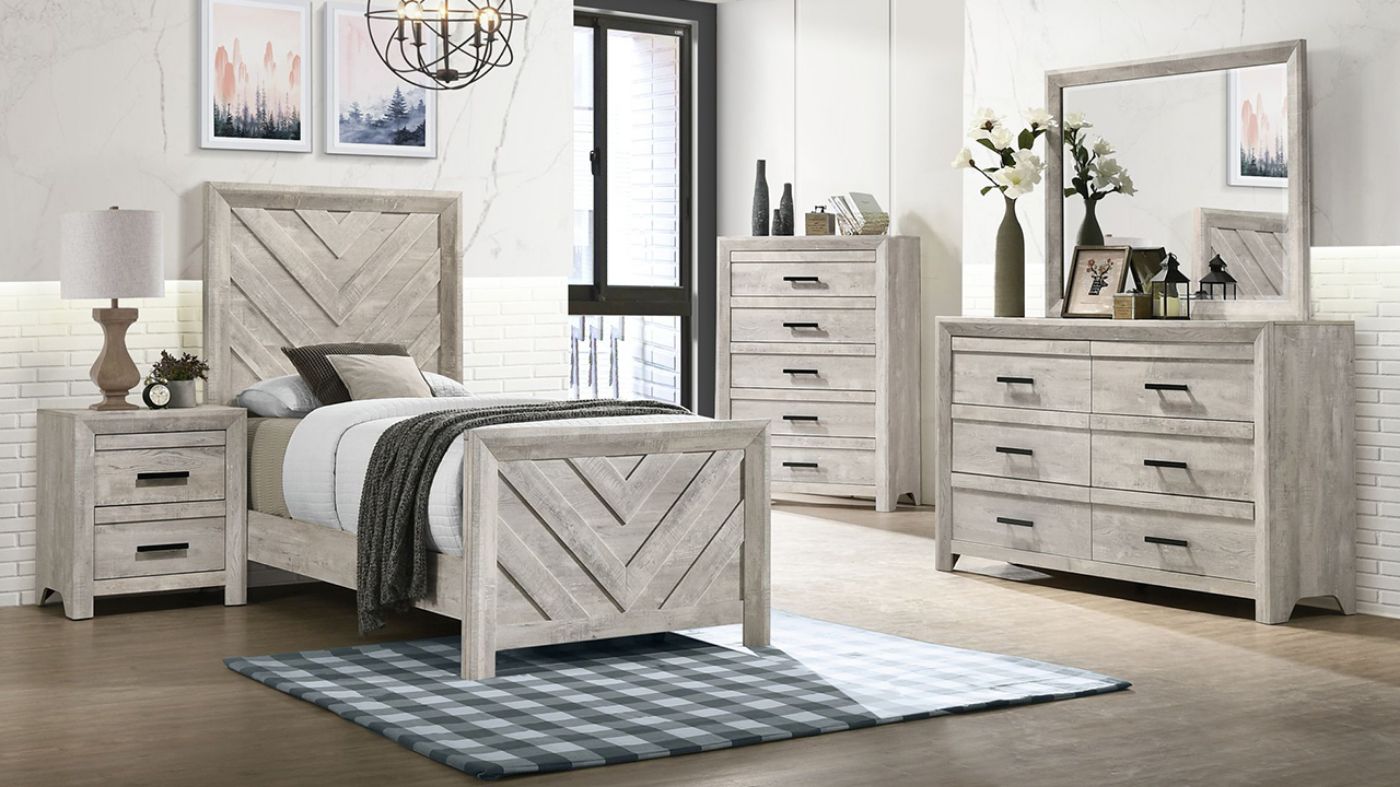 Picture of Eleanor Twin Bedroom Set - White