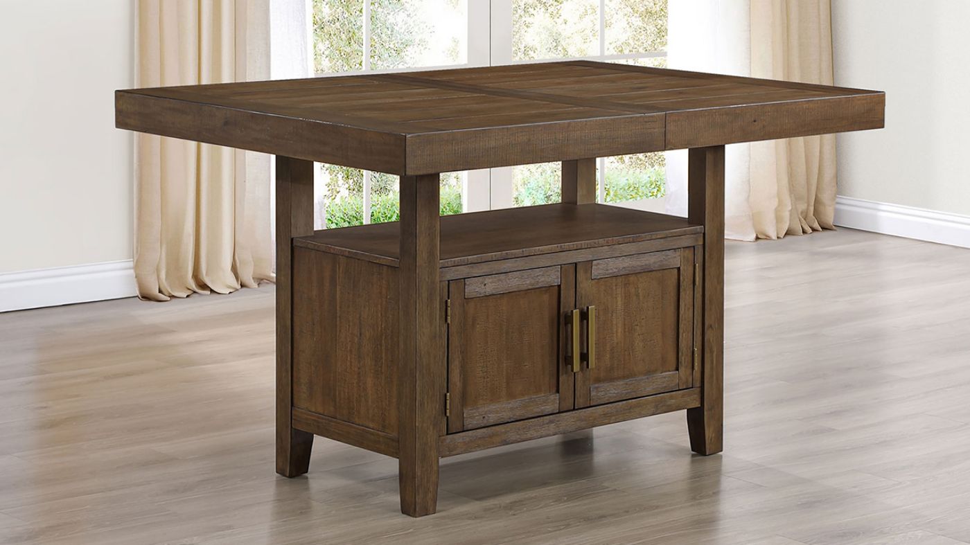 Picture of Garland 7-Piece Counter Dining Set - Brown