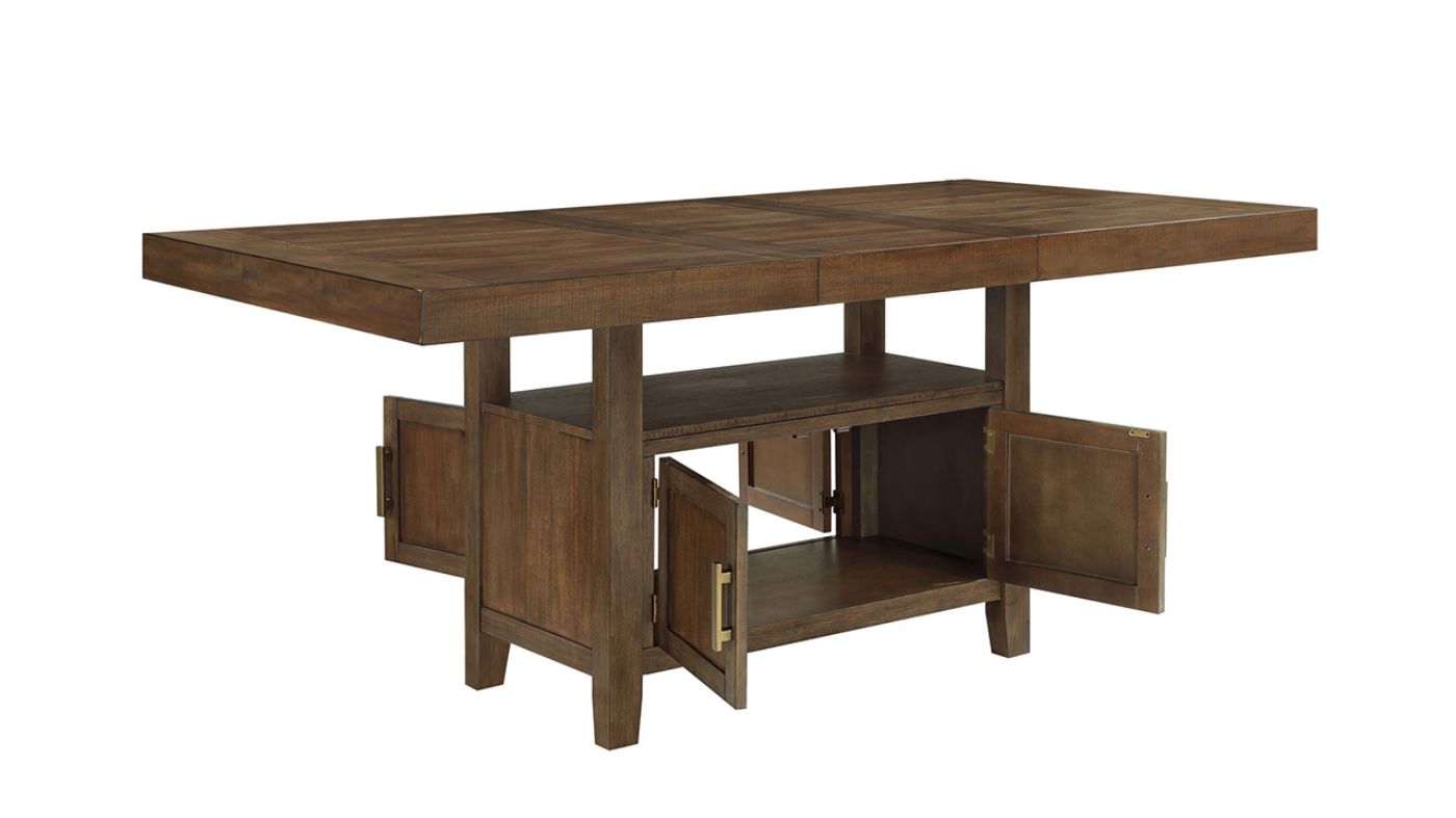 Picture of Garland 7-Piece Counter Dining Set - Brown