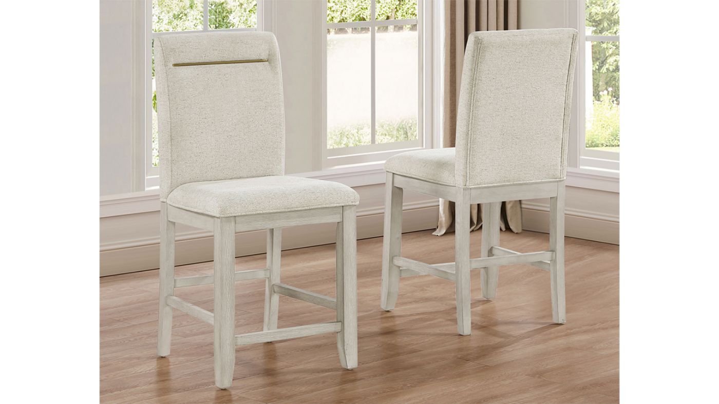 Picture of Garland 7-Piece Counter Height Dining Set - White