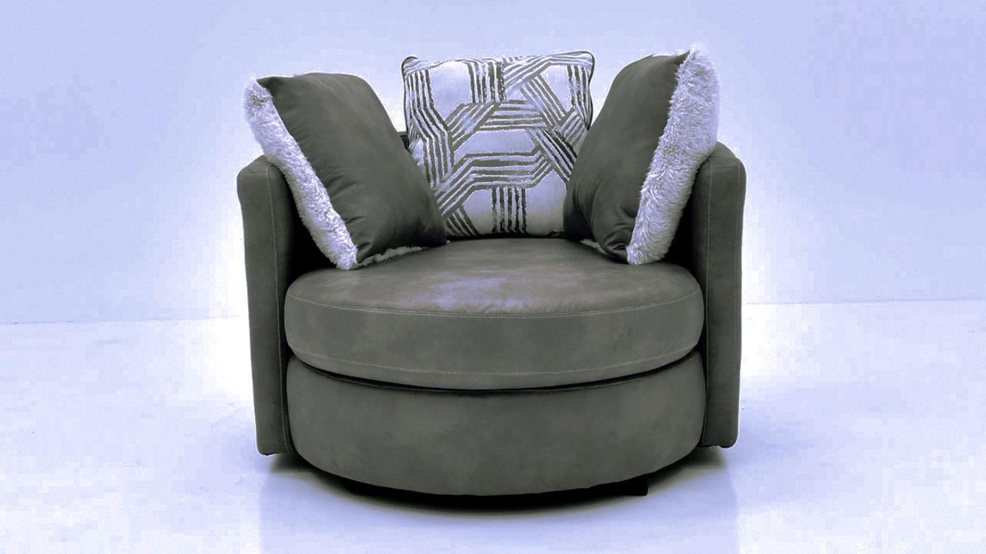 Picture of Crow Swivel Chair - Gray