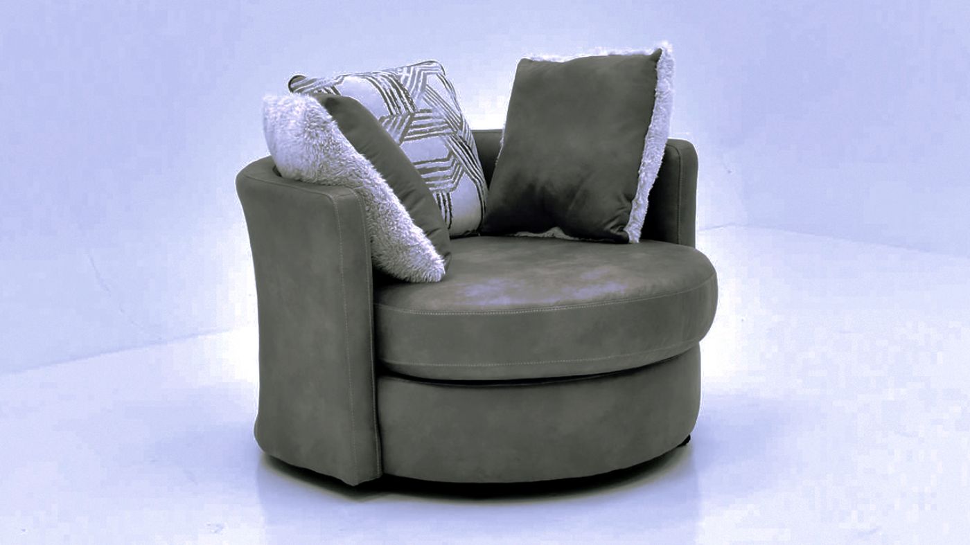 Picture of Crow Swivel Chair - Gray