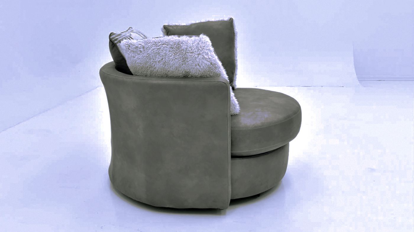 Picture of Crow Swivel Chair - Gray