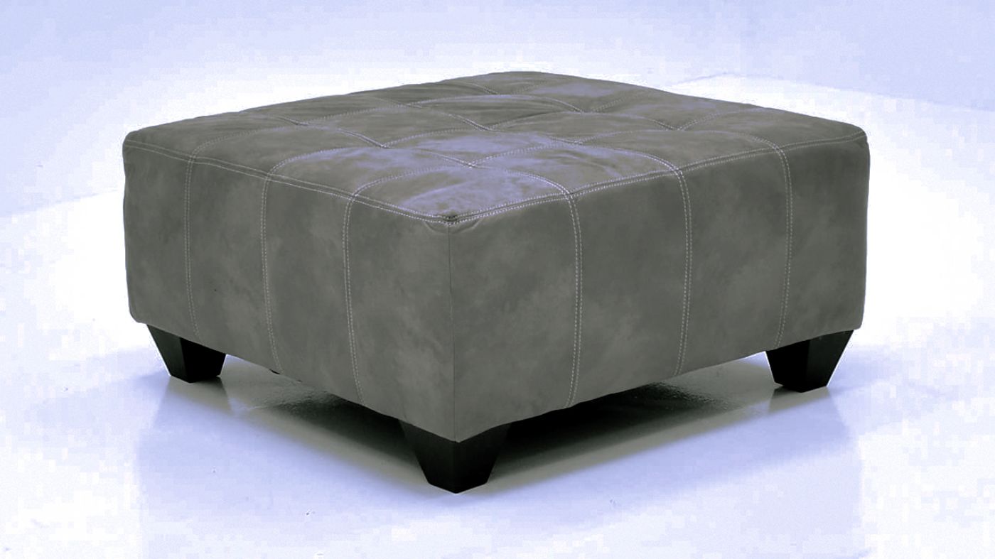Picture of Crow Cocktail Ottoman - Gray