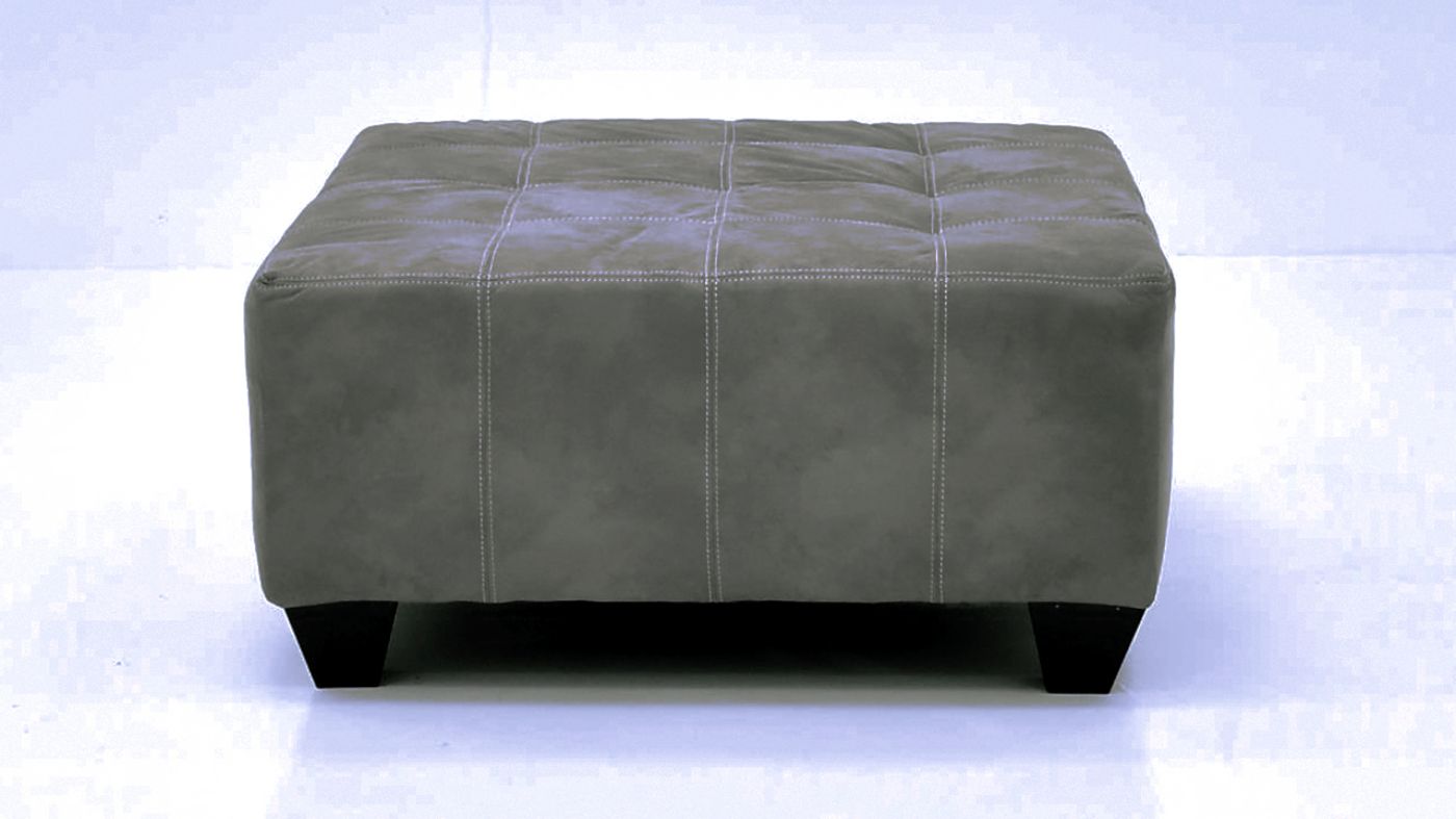 Picture of Crow Cocktail Ottoman - Gray