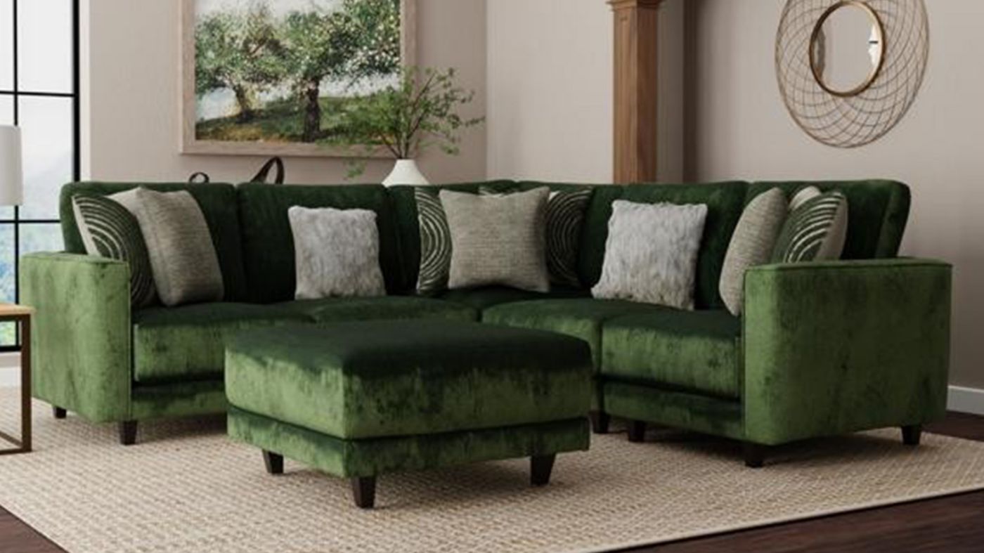 Picture of Breckenridge Ottoman - Green