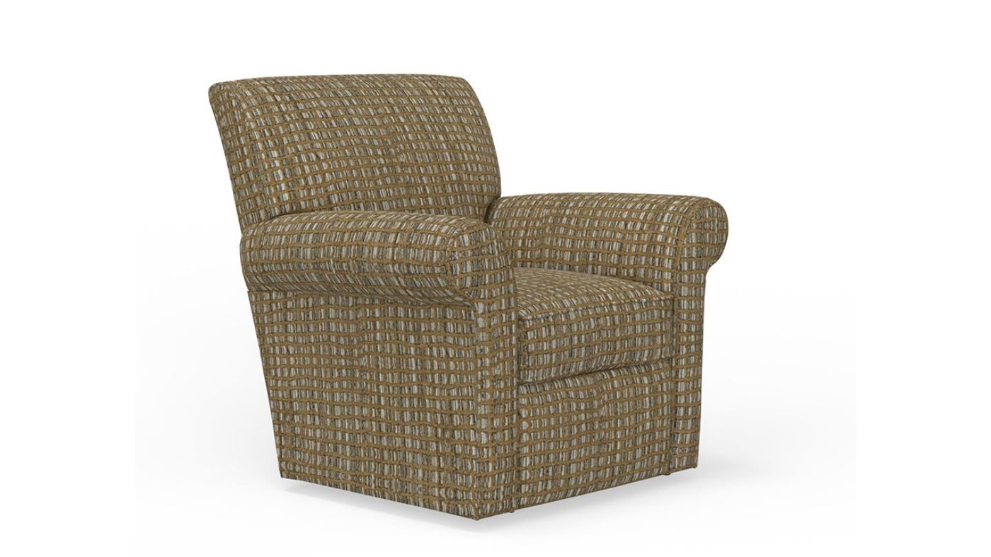Picture of Capistrano Swivel Accent Chair - Brown