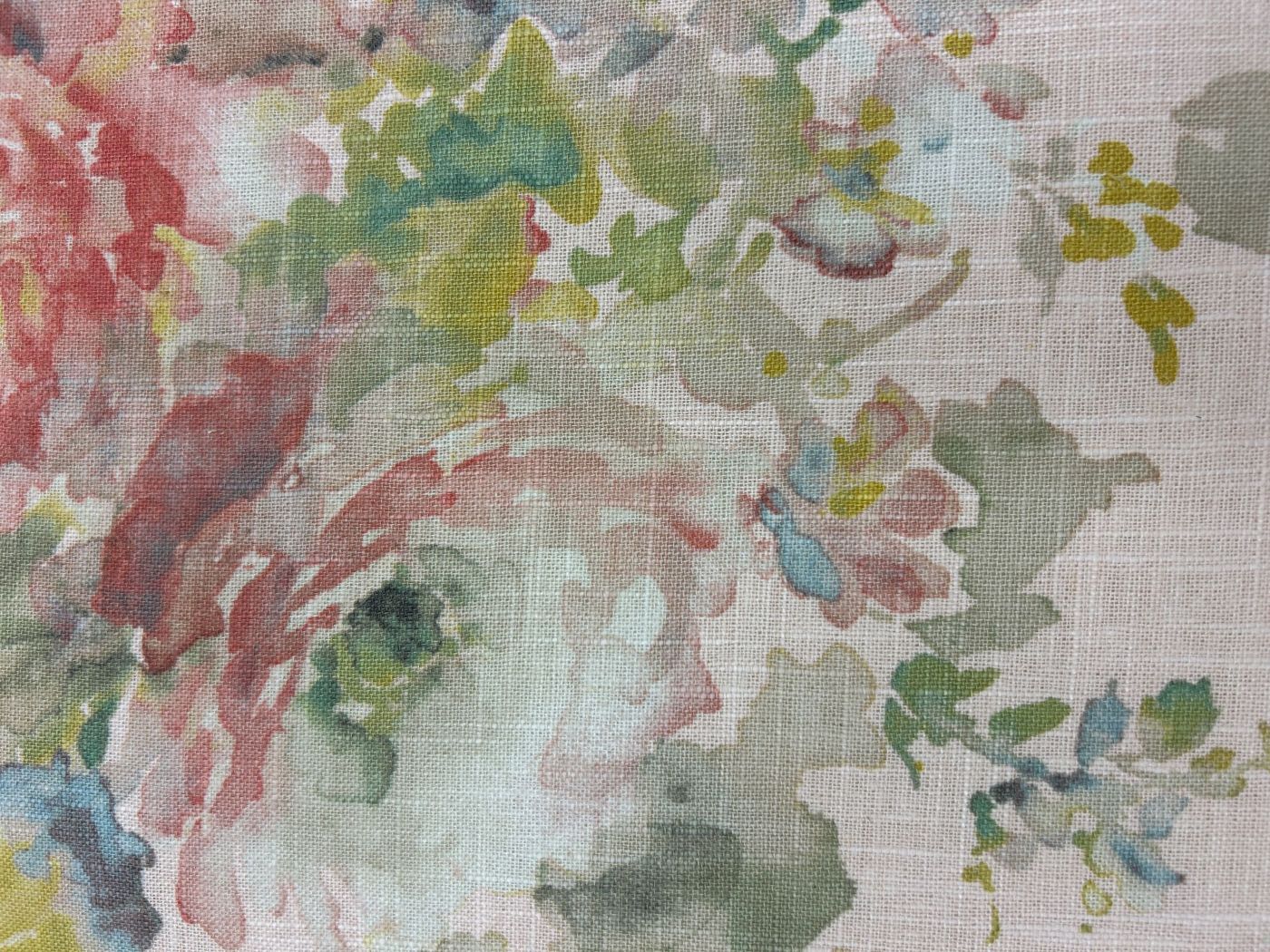 Picture of Macbeth Blush Ottoman - Multicolored