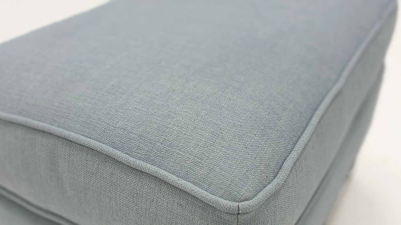 Picture of Nomad Oxford Ottoman - Blue