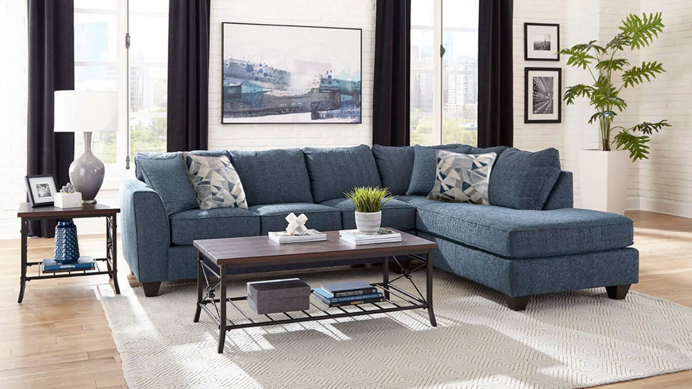 Picture of Clearview 2-Piece Sectional - Blue