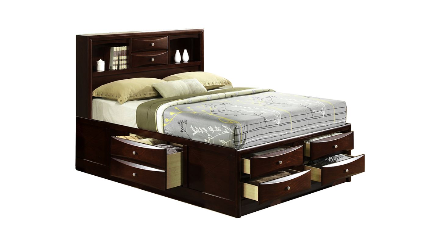 Picture of Emily Queen Bedroom Set - Brown