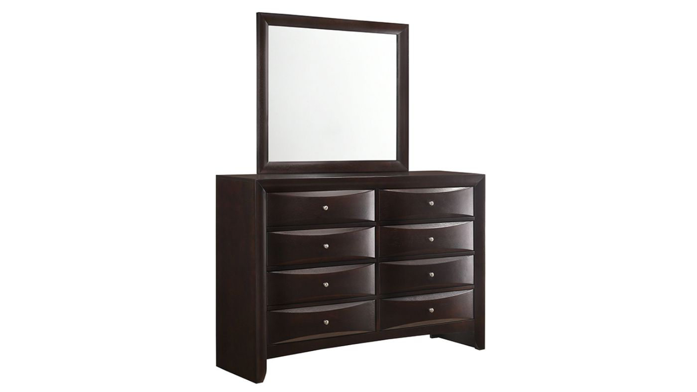 Picture of Emily King Bedroom Set - Brown
