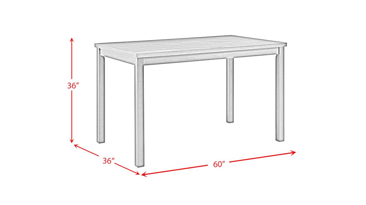 Picture of Alvin 7-Piece Counter Set - Brown