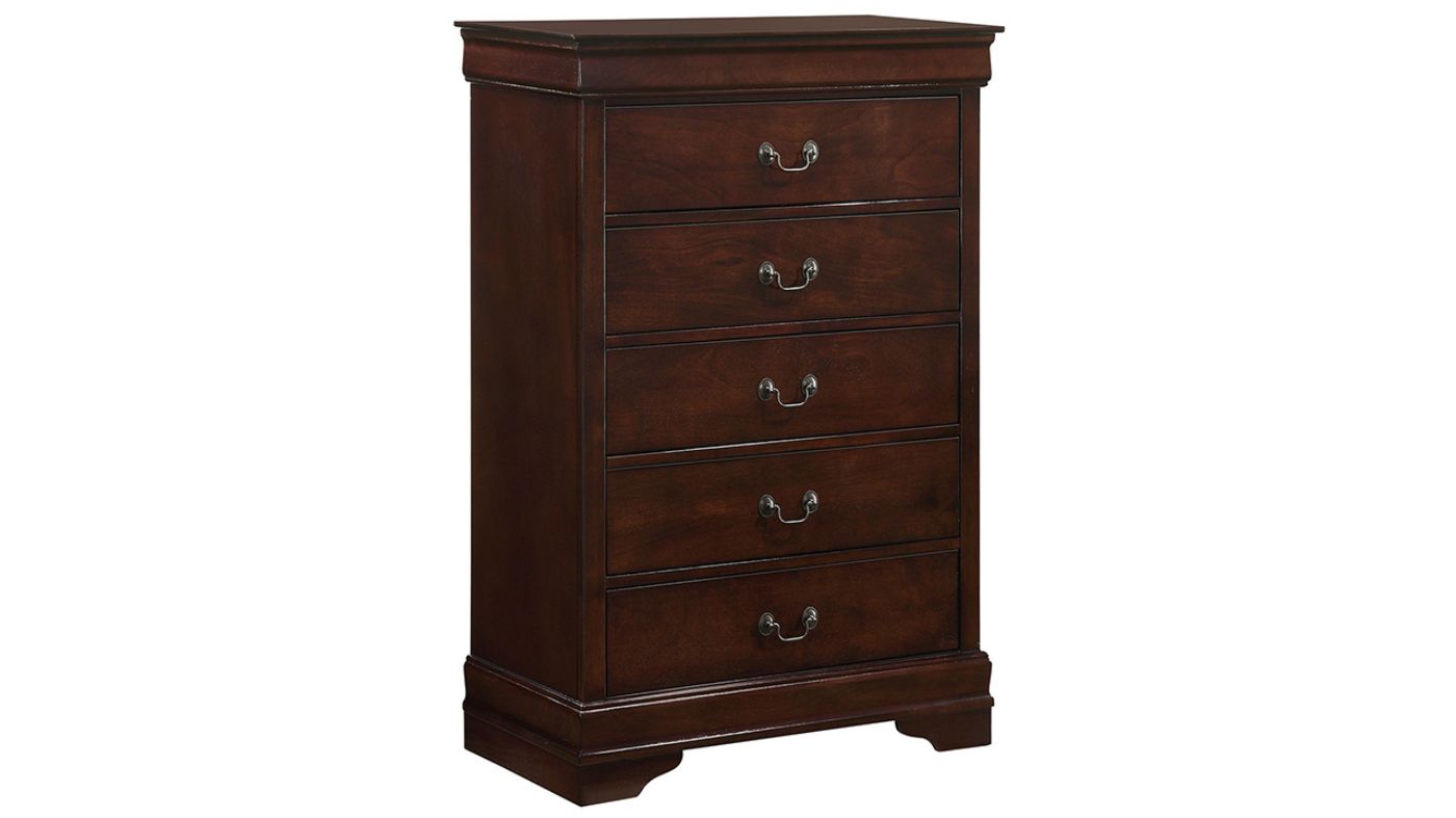 Picture of Louis Philippe Chest - Brown