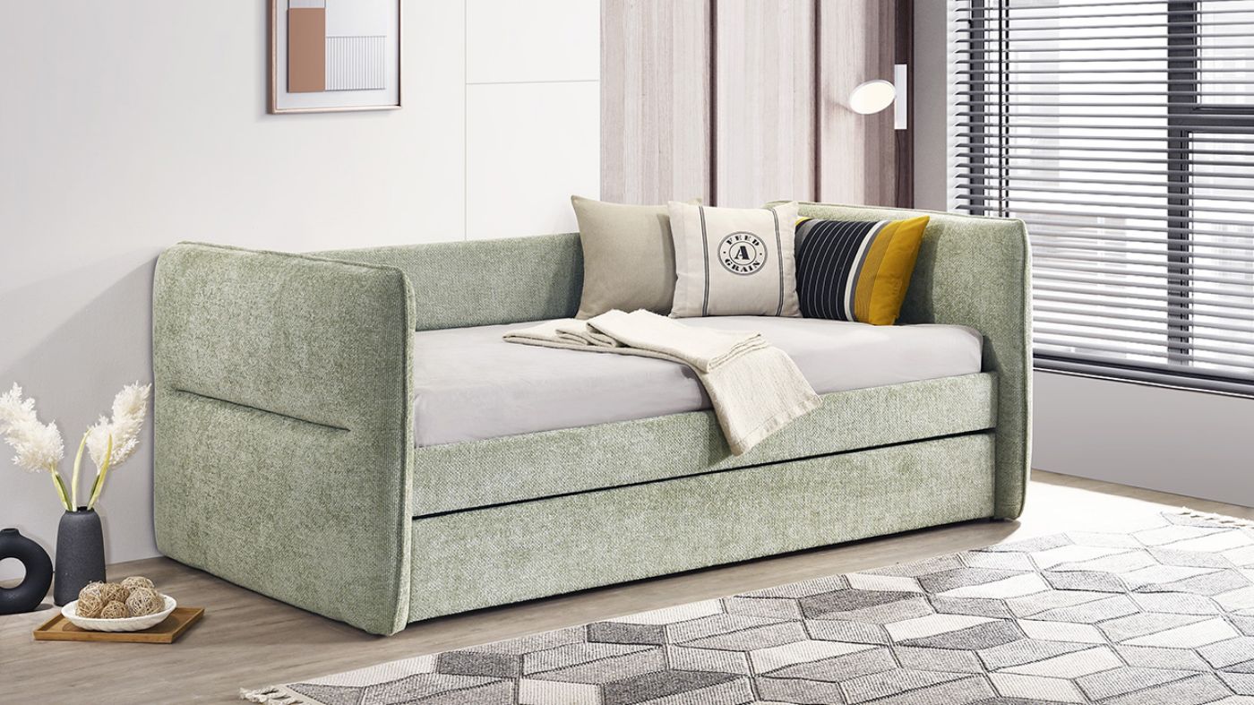 Picture of Philipa Daybed with Trundle - Green