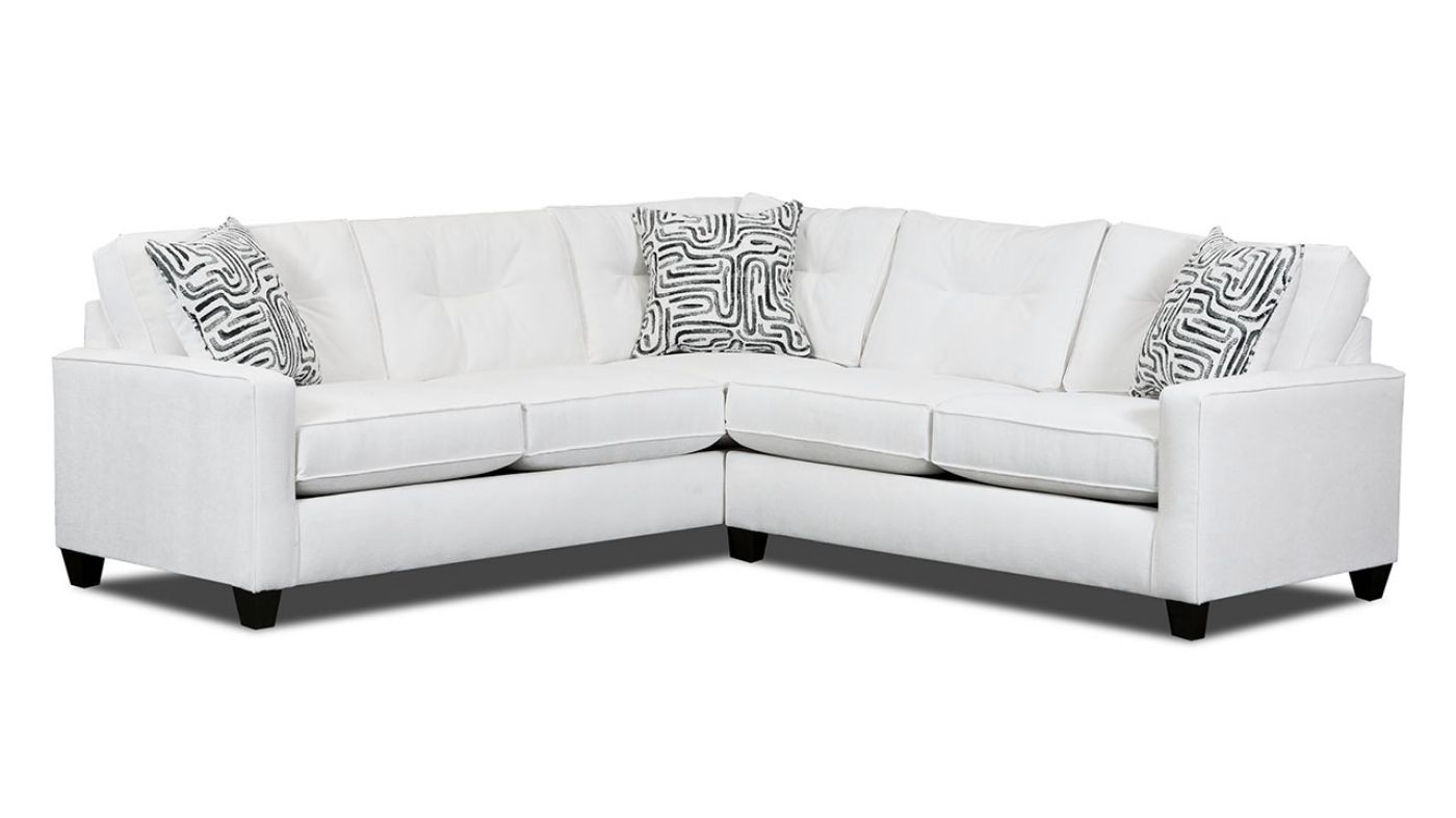 Picture of Braves 2-Piece Sectional - White