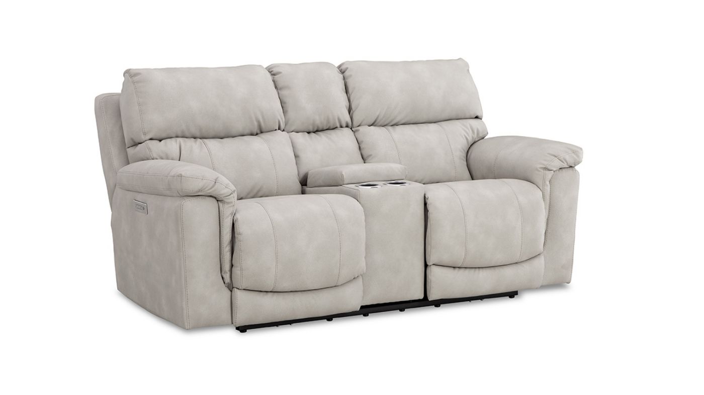 Picture of Cosmo 3-Piece Power Sofa Set - Taupe
