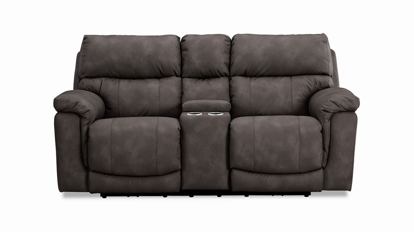 Picture of Cosmo 3-Piece Power Sofa Set - Brown