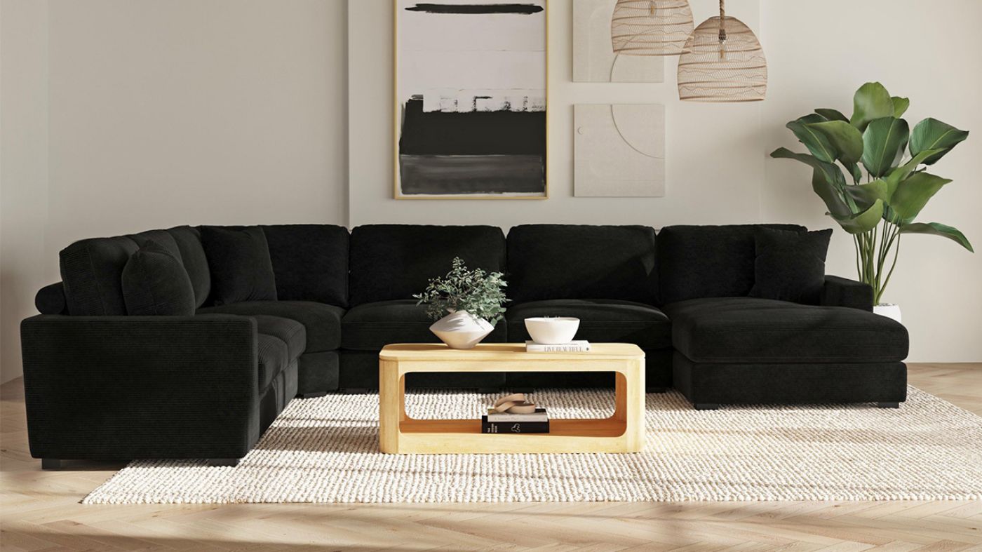 Picture of Arizona 6-Piece Sectional - Black