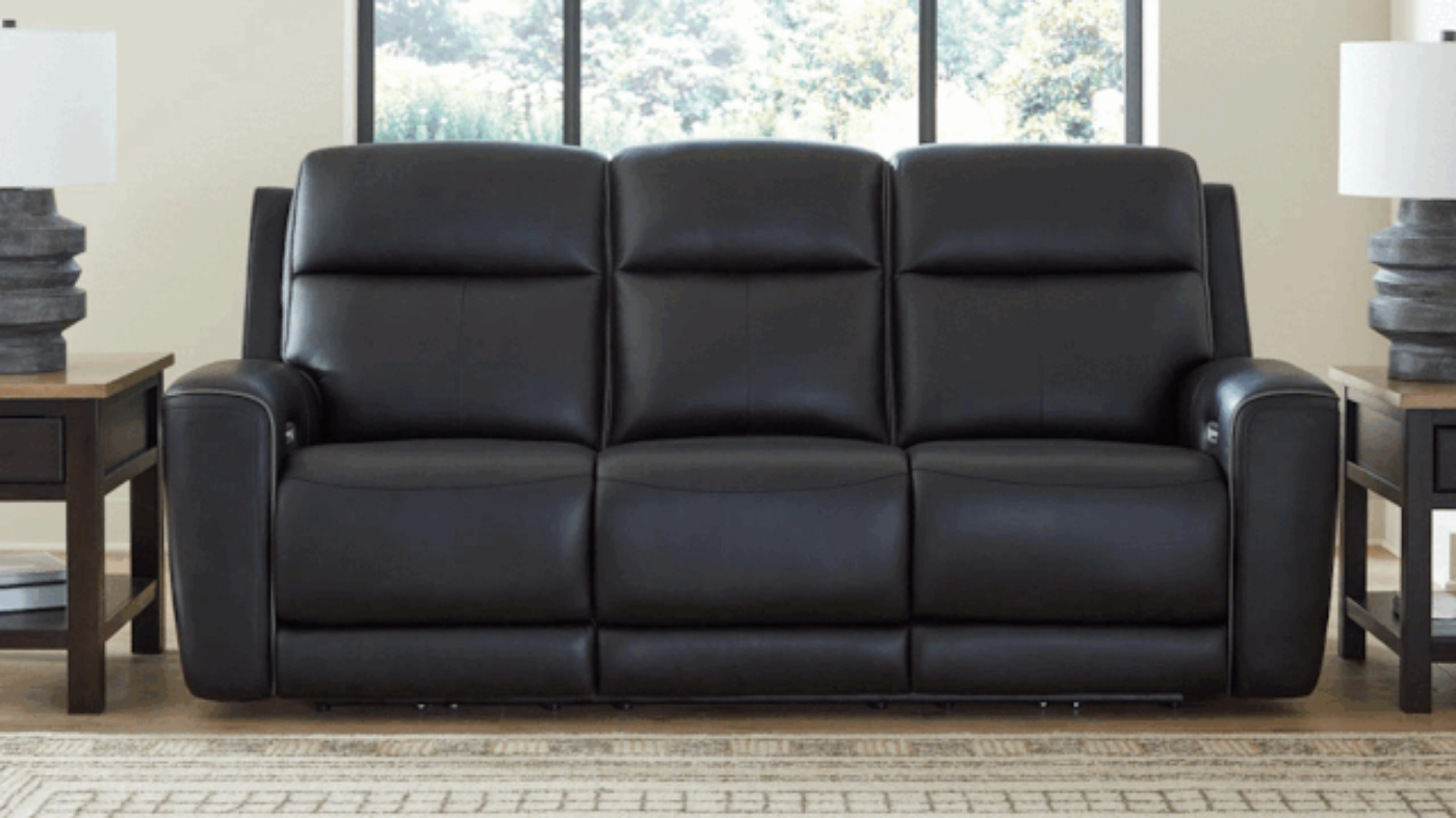 Picture of Comfort Power Leather Sofa