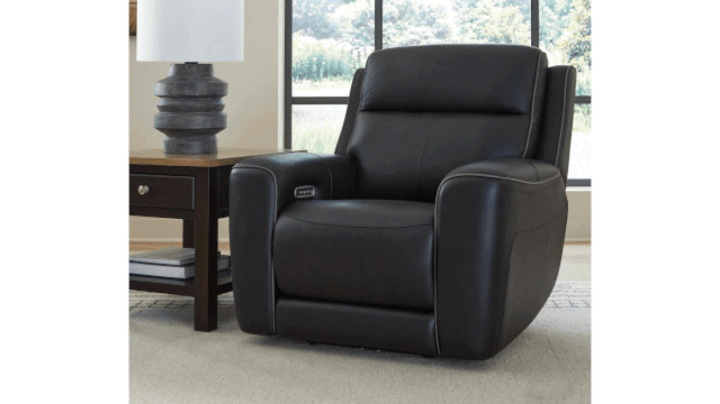 Picture of Comfort Power Leather Recliner