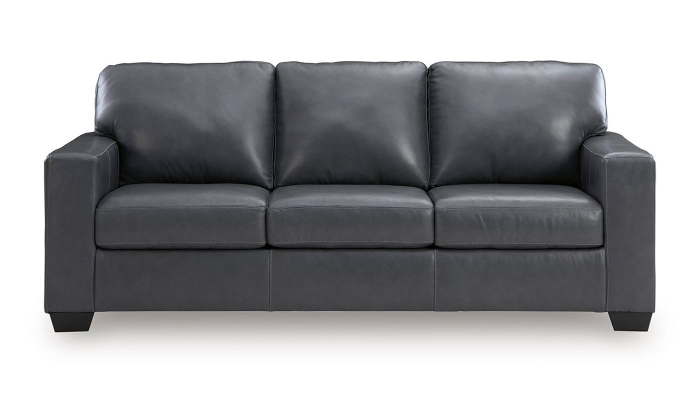 Picture of Bolsena Leather Sofa - Gray