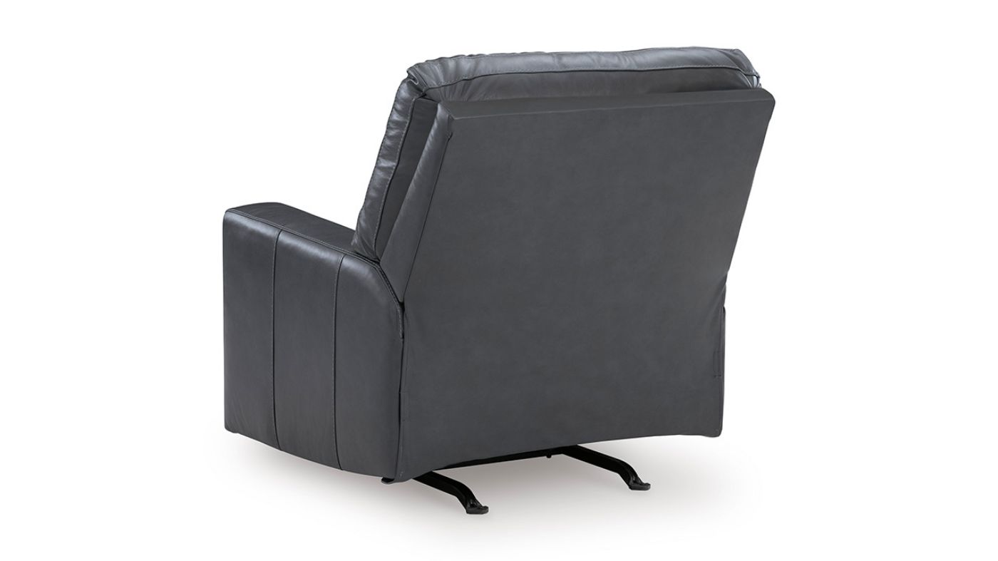 Picture of Bolsena Leather Rocker Recliner - Gray