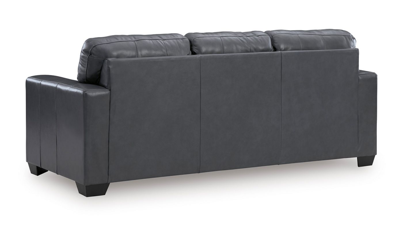 Picture of Bolsena 3-Piece Leather Sofa Set - Gray