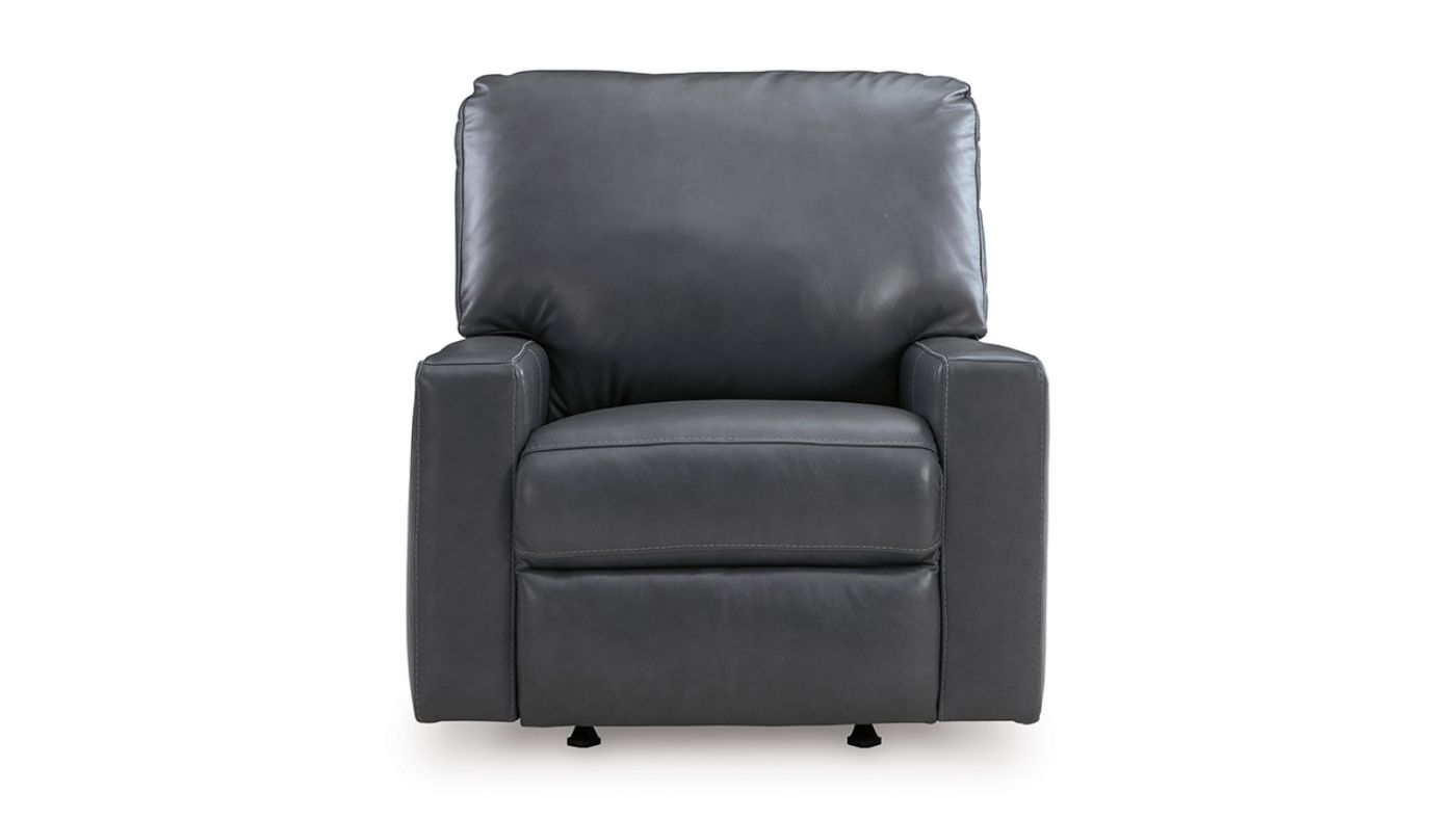 Picture of Bolsena Leather Sofa Set - Gray