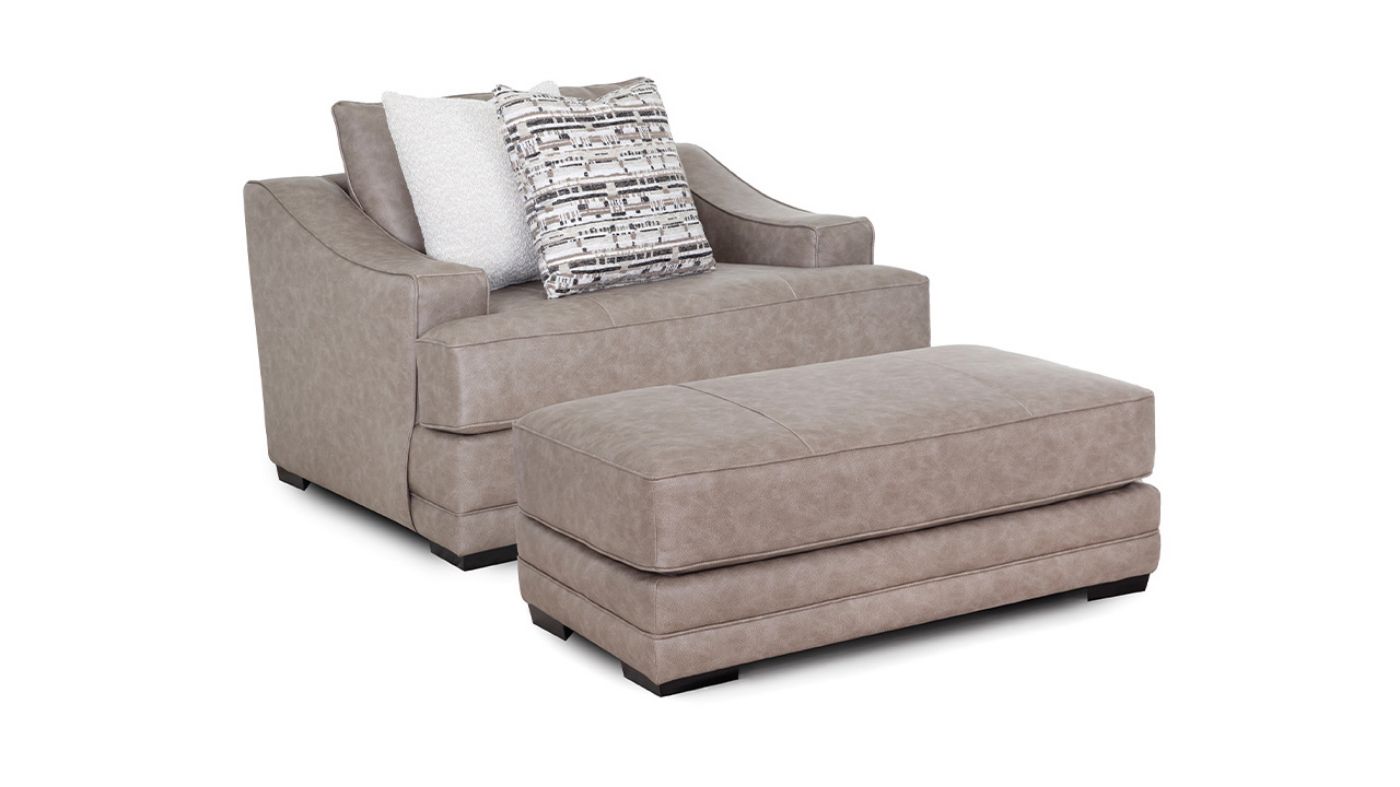 Picture of Duvall Ottoman - Natural