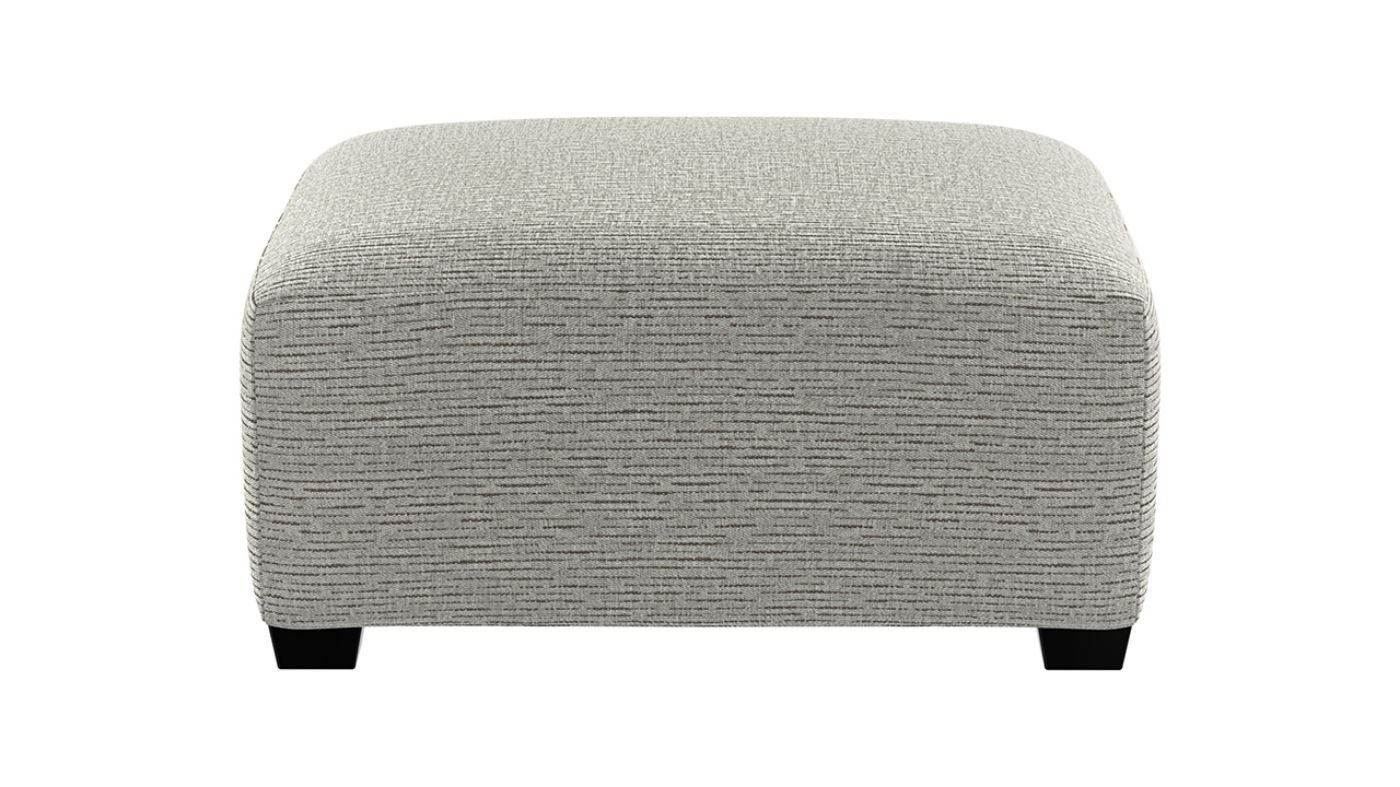 Picture of Barrett Cocktail Ottoman - Pewter