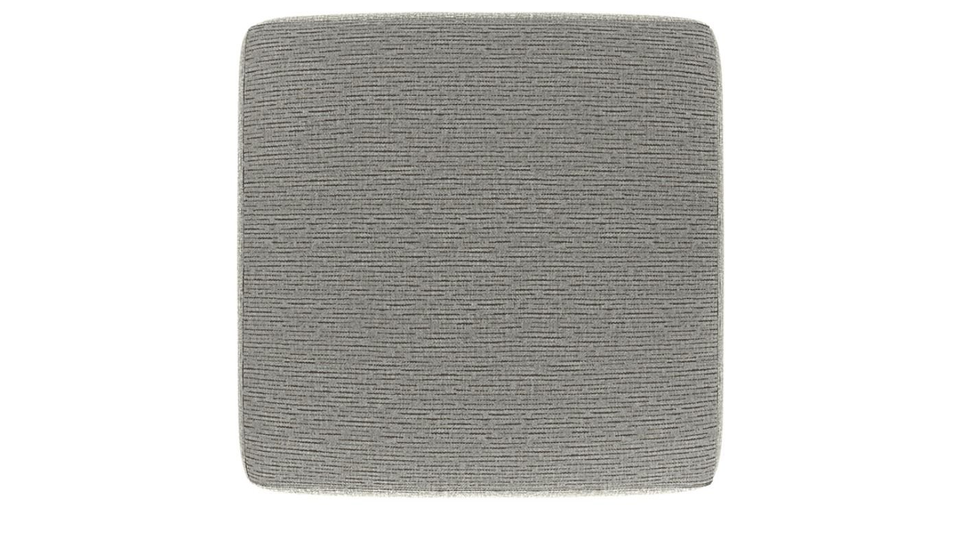 Picture of Barrett Cocktail Ottoman - Pewter