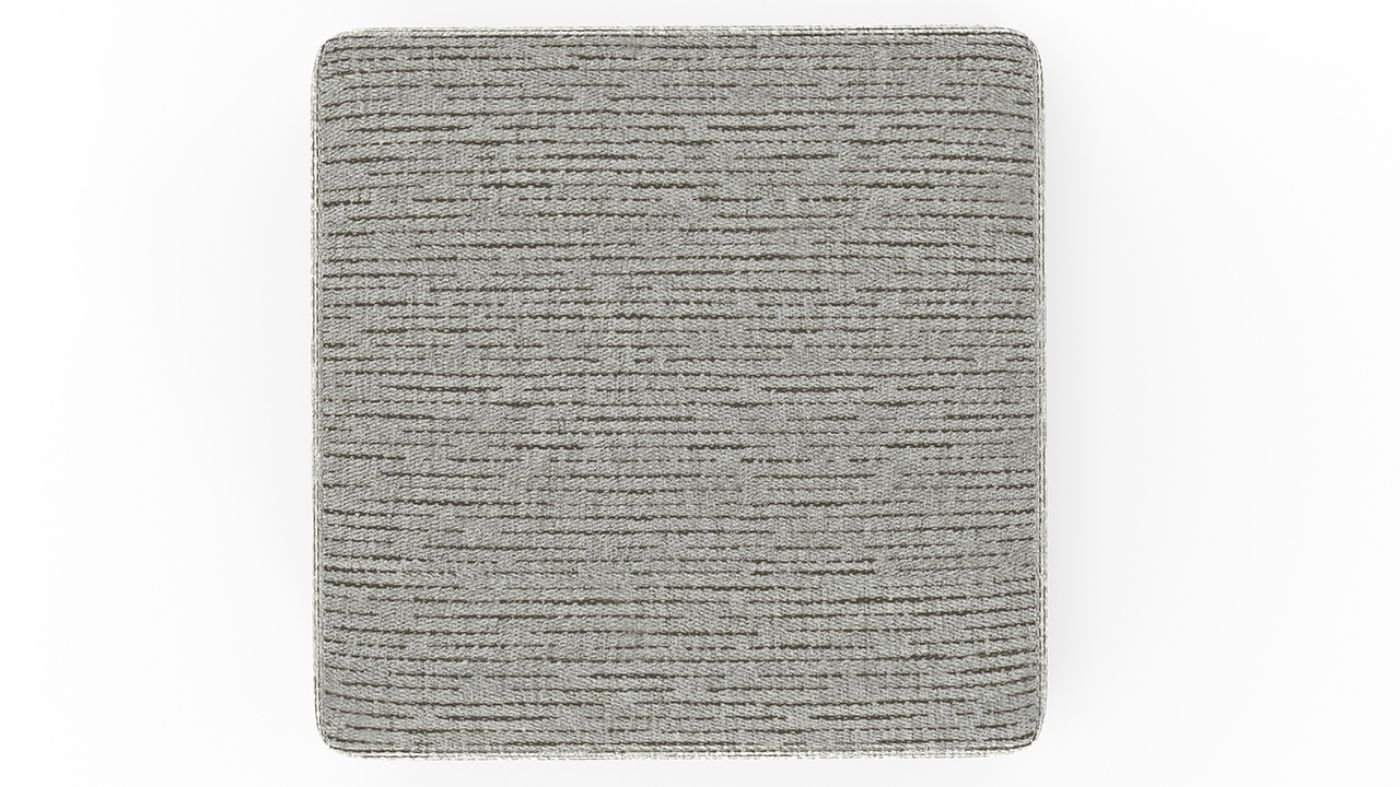 Picture of Barrett Cocktail Ottoman - Pewter