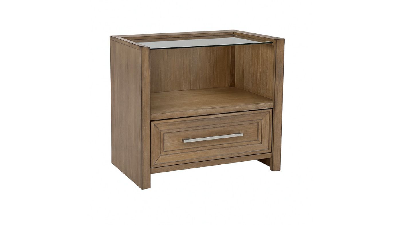 Picture of Alina Open Nightstand - Brown