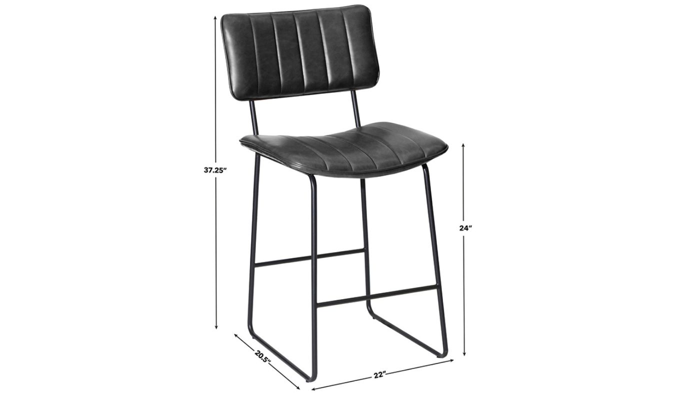 Picture of Tribeca 24" Barstool - Black