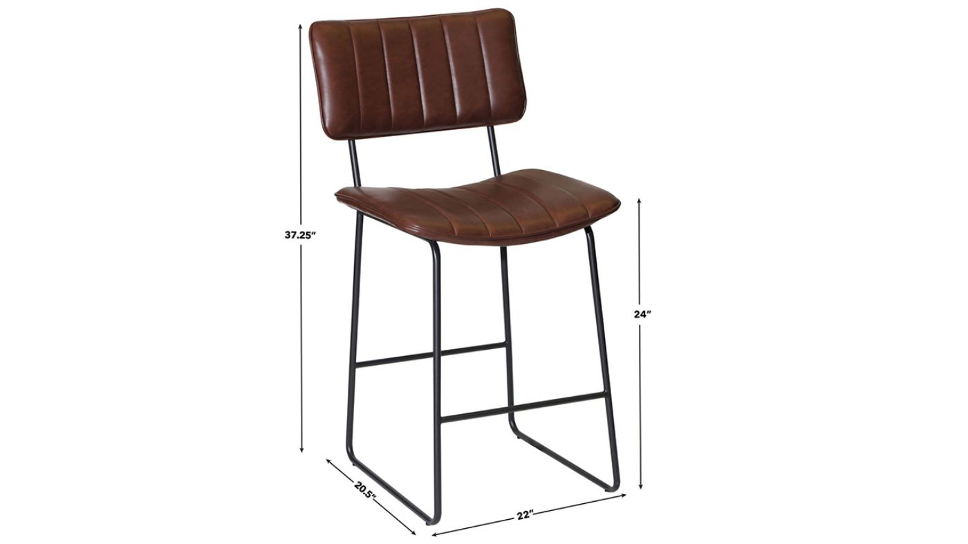 Picture of Tribeca 24" Barstool - Brown