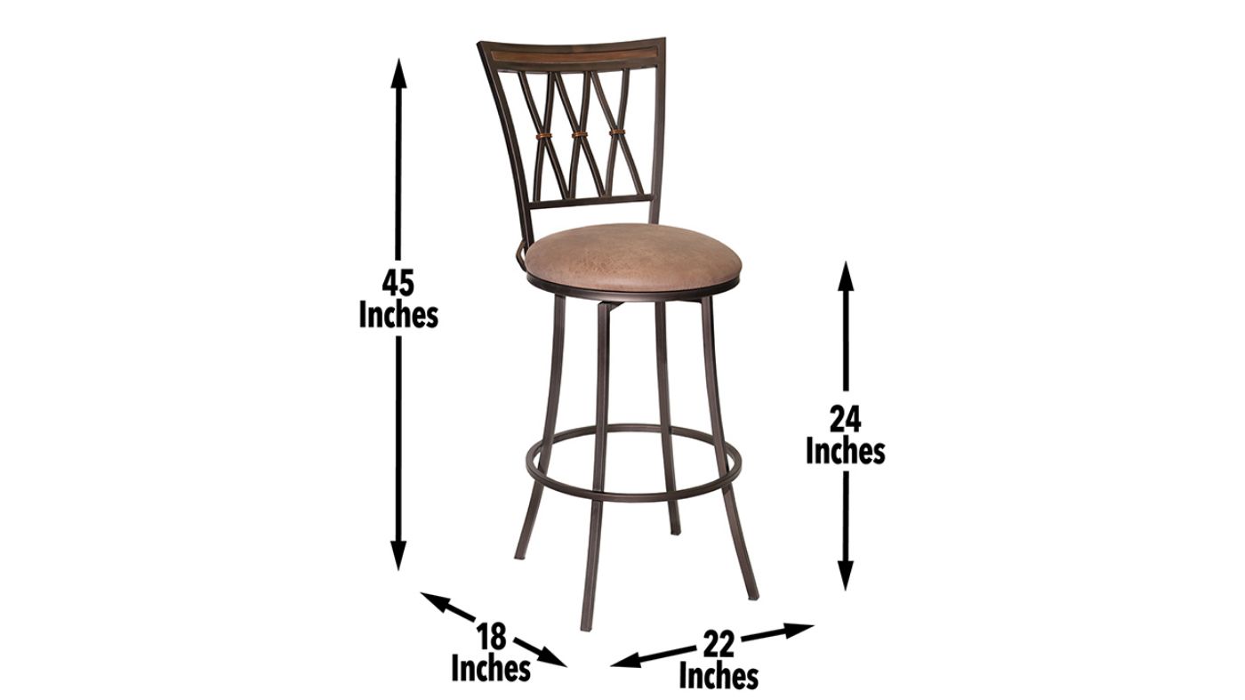 Picture of Sedona 24" Swivel Barstool