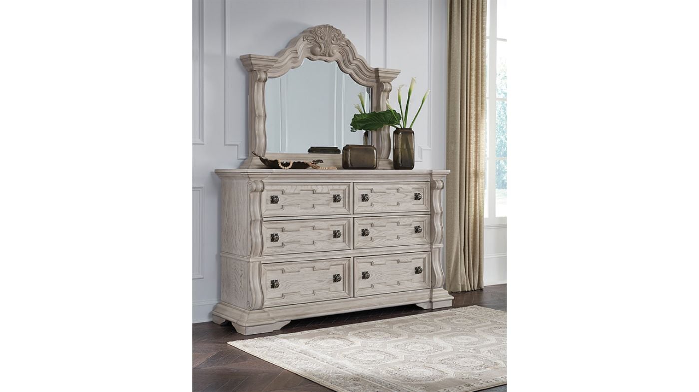 Picture of Bruchandi Dresser with Mirror