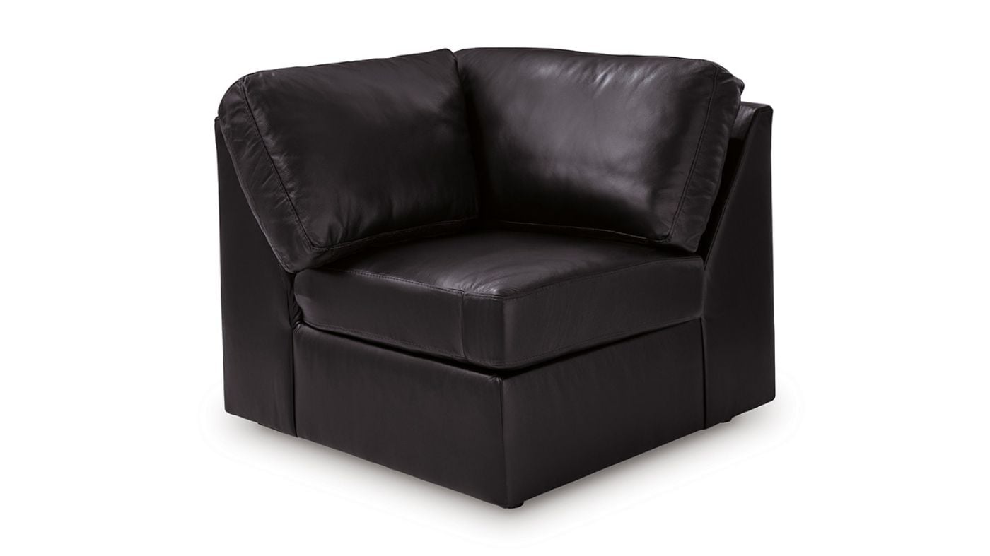 Picture of ModMax 5-Piece Leather Sectional - Black