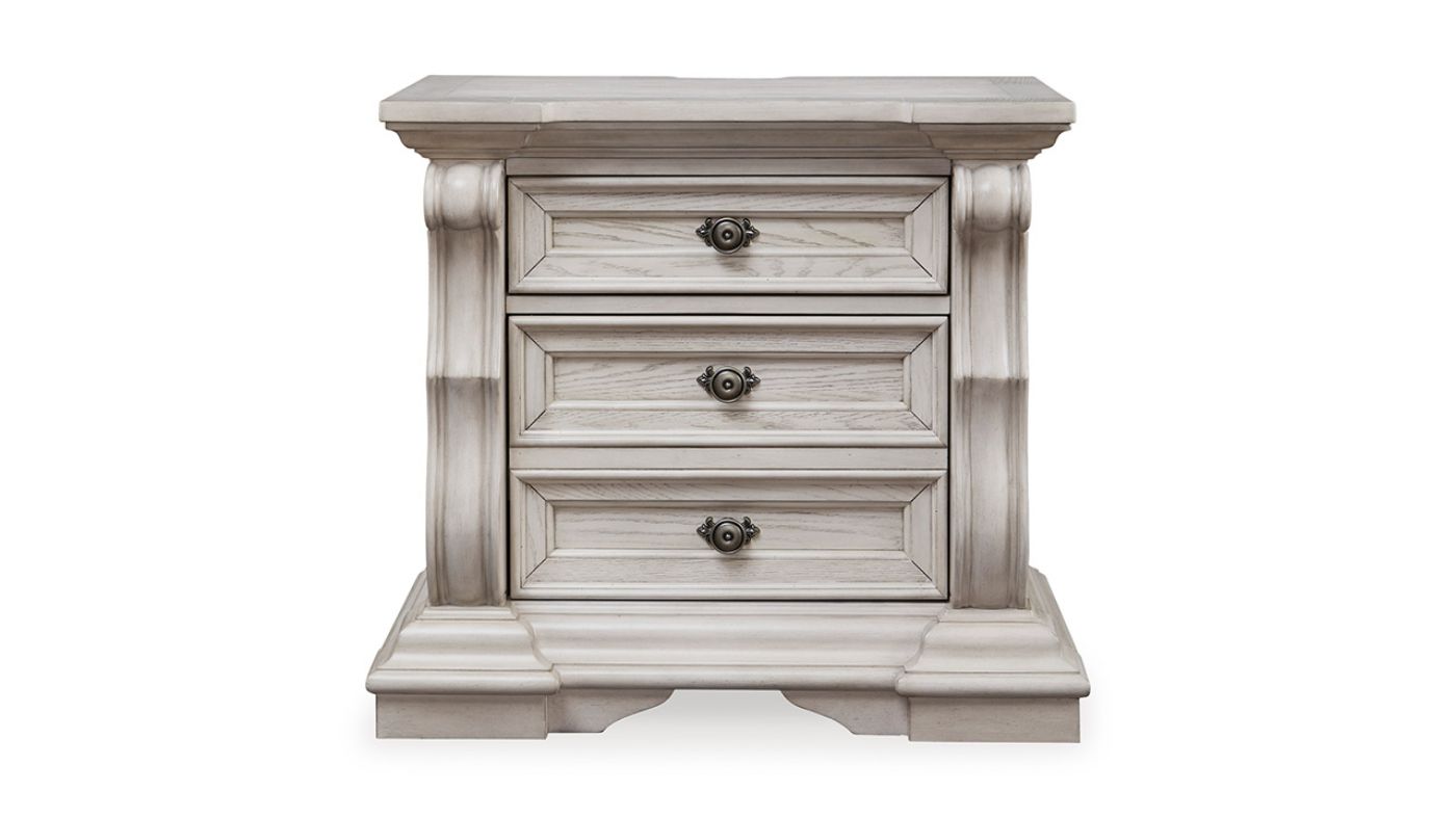 Picture of Bruchandi Nightstand - White